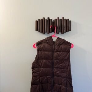 Brown Puffer Vest